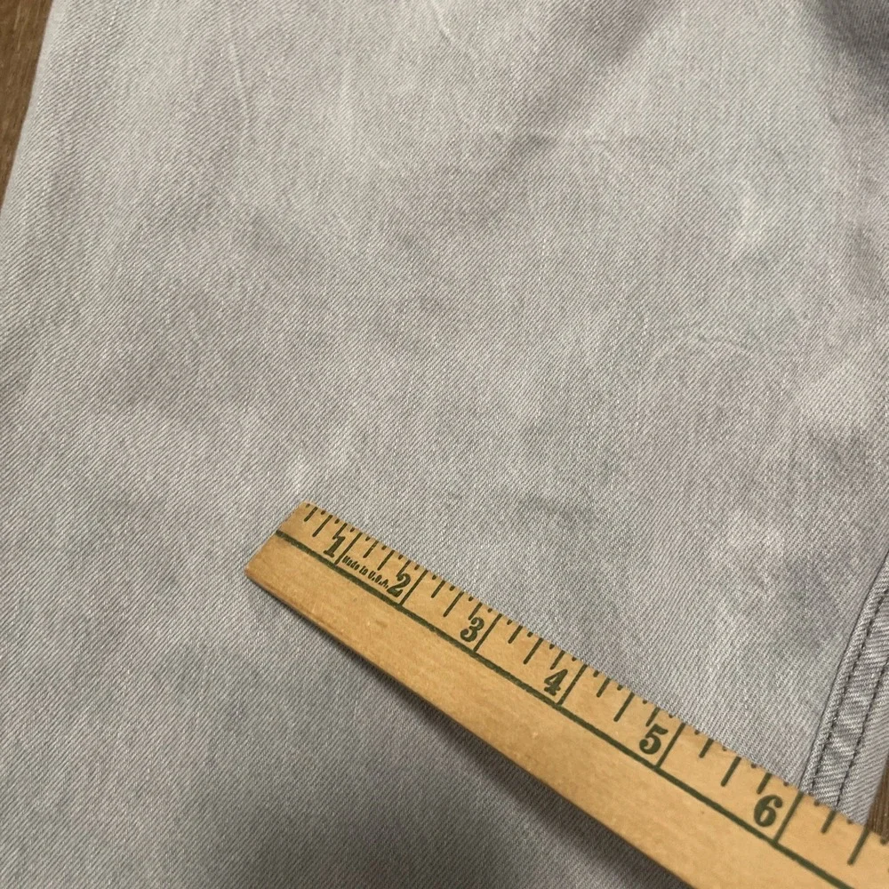 Men's Levi's 501 Jeans 42x30 Gray Y2K Baggy Relaxed Fit Red Tab